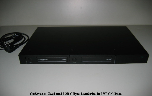 Doppel-Laufwerk je 120 GByte